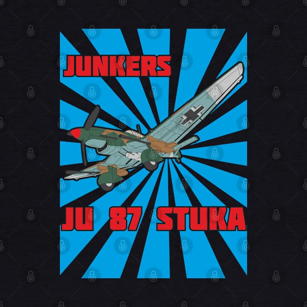 Ju 87 Stuka by FAawRay